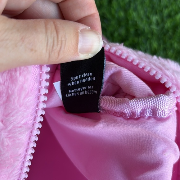 MELANIE MARTINEZ Portals Fuzzy Pink Backpack with Zipper Closure - Picture 8 of 13